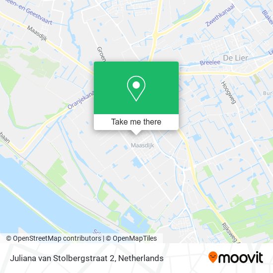 Juliana van Stolbergstraat 2 map