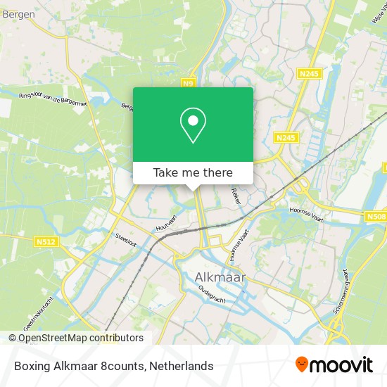 Boxing Alkmaar 8counts Karte