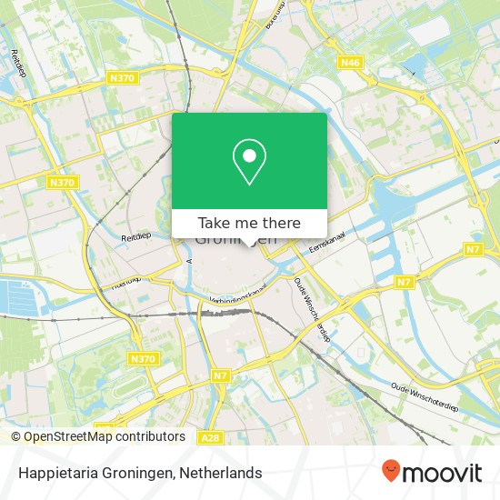 Happietaria Groningen, Peperstraat 17 map