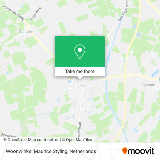 Woonwinkel Maurice Styling map