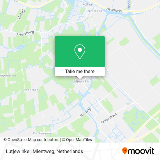 Lutjewinkel, Mientweg Karte