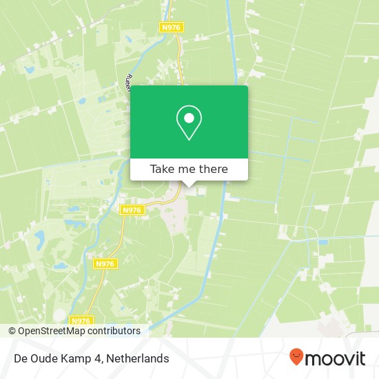 De Oude Kamp 4, 9551 CJ Sellingen map