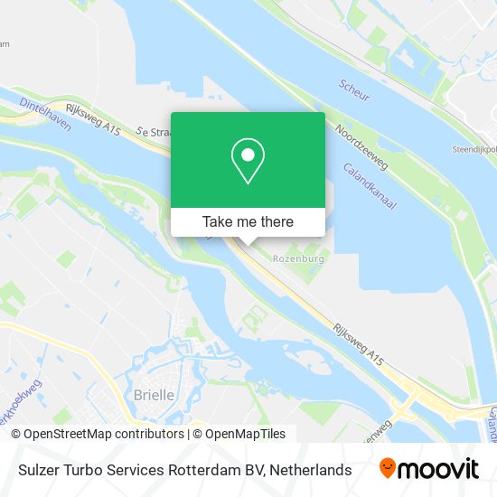 Sulzer Turbo Services Rotterdam BV map