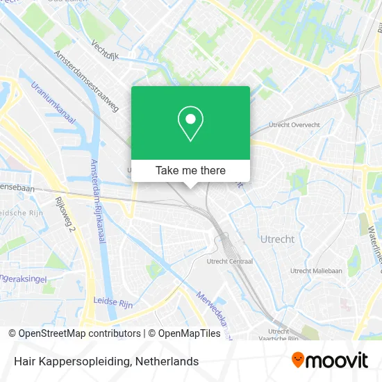 Hair Kappersopleiding map