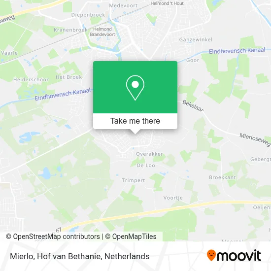 Mierlo, Hof van Bethanie map