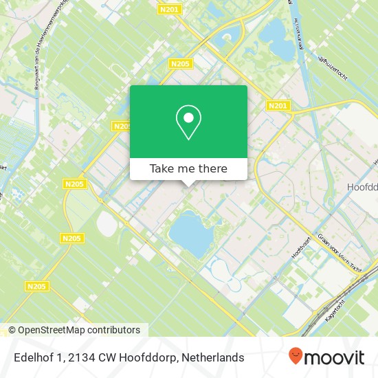 Edelhof 1, 2134 CW Hoofddorp map