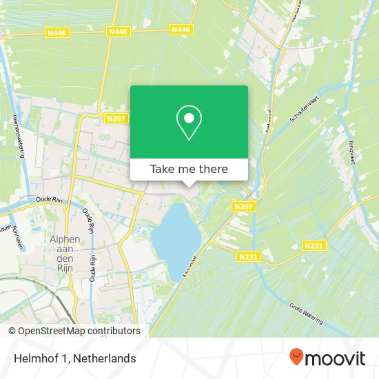 Helmhof 1, 2403 VM Alphen aan den Rijn map