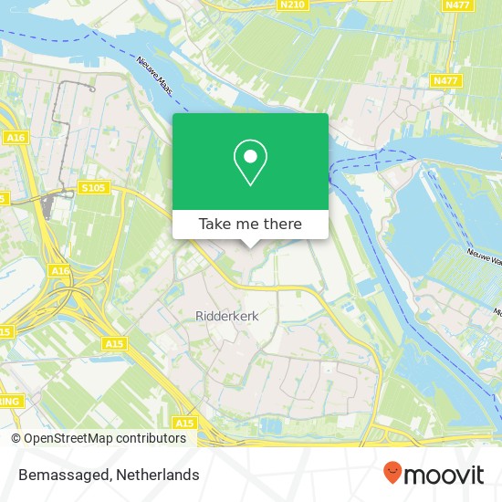 Bemassaged, Prinses Margrietstraat 54 map