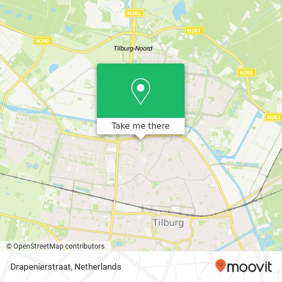 Drapenierstraat, 5046 Tilburg map