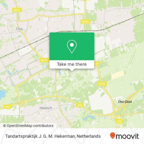 Tandartspraktijk J. G. M. Hekerman, Eikendreef 17 map