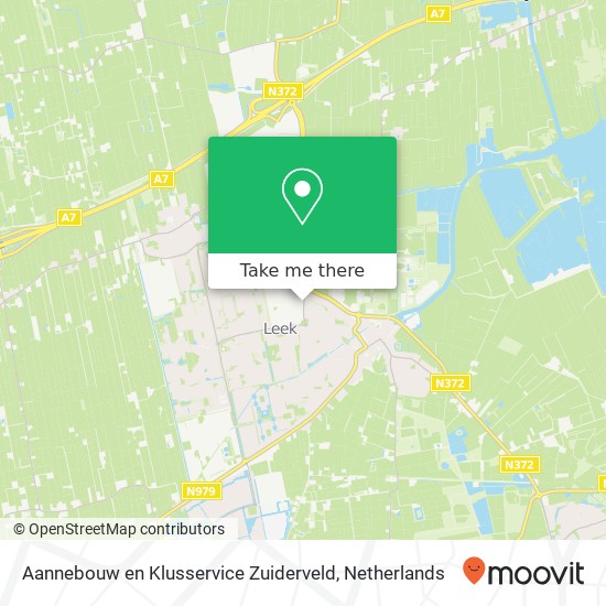 Aannebouw en Klusservice Zuiderveld, Euroweg 7 map