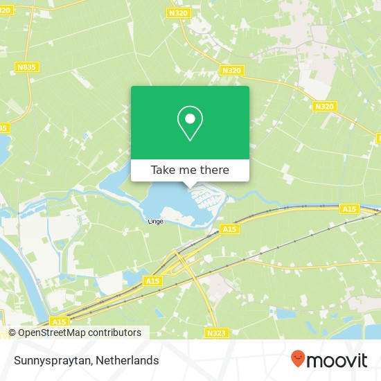 Sunnyspraytan, Betuwe Singel 69 map