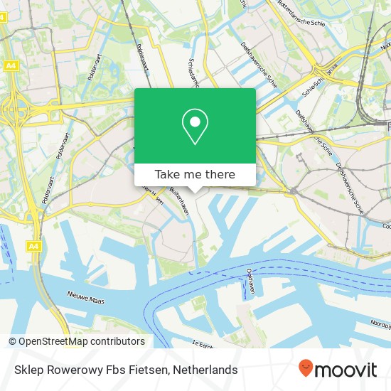 Sklep Rowerowy Fbs Fietsen, Nieuw-Mathenesserstraat 25 map