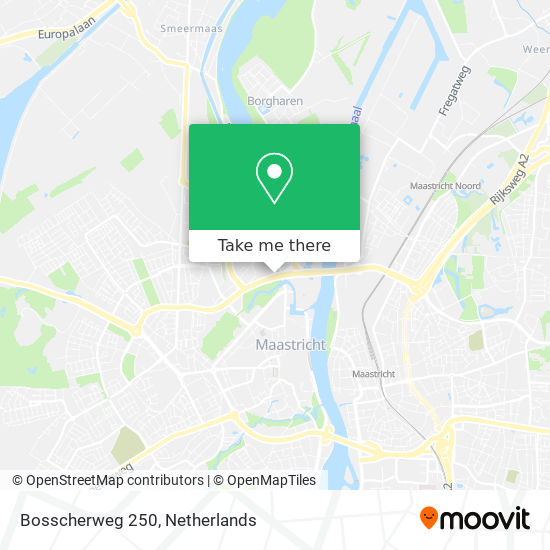 Bosscherweg 250 map
