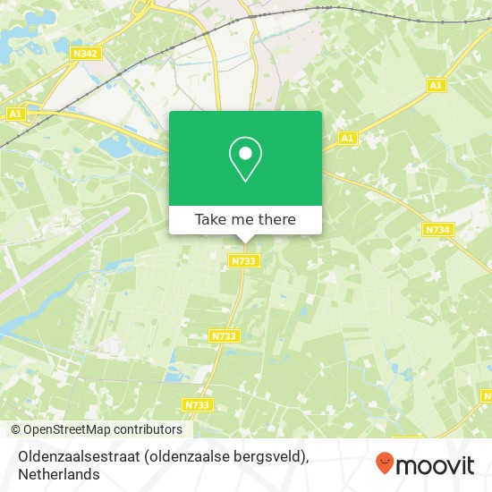 Oldenzaalsestraat (oldenzaalse bergsveld), 7524 Enschede Karte