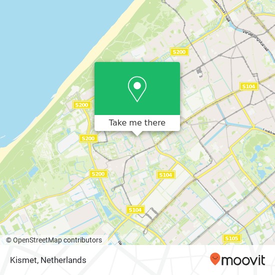 Kismet, Jules Massenetstraat 20 map