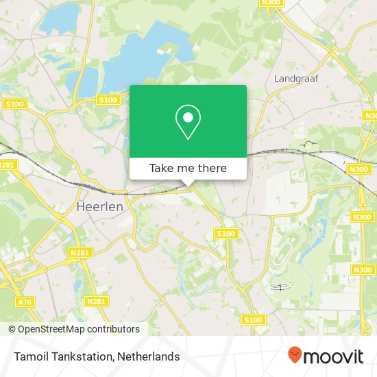 Tamoil Tankstation, Kissel 43 map