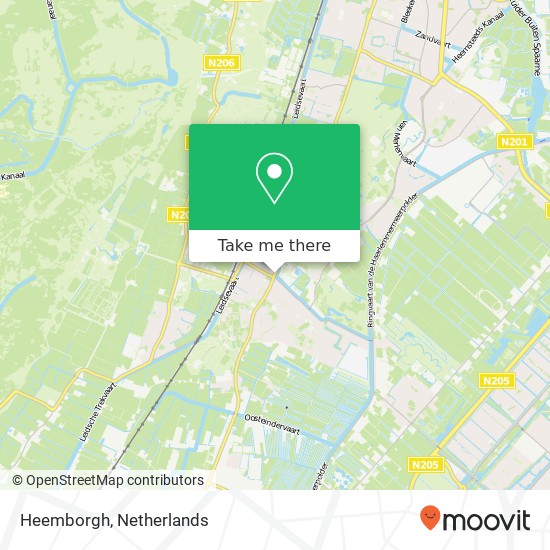 Heemborgh, Rijksstraatweg 22 map