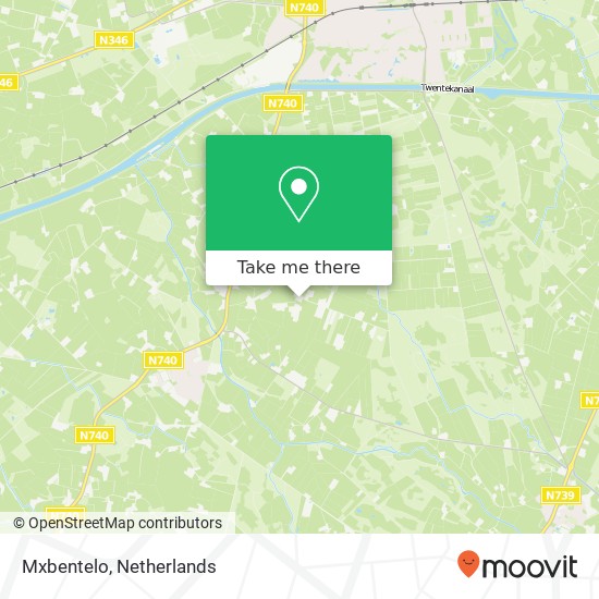 Mxbentelo, Slaghekkenweg 14 map