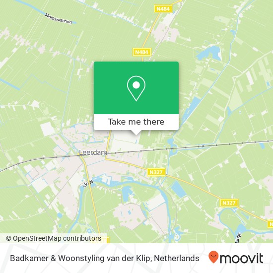 Badkamer & Woonstyling van der Klip, Gildenstraat 11 map