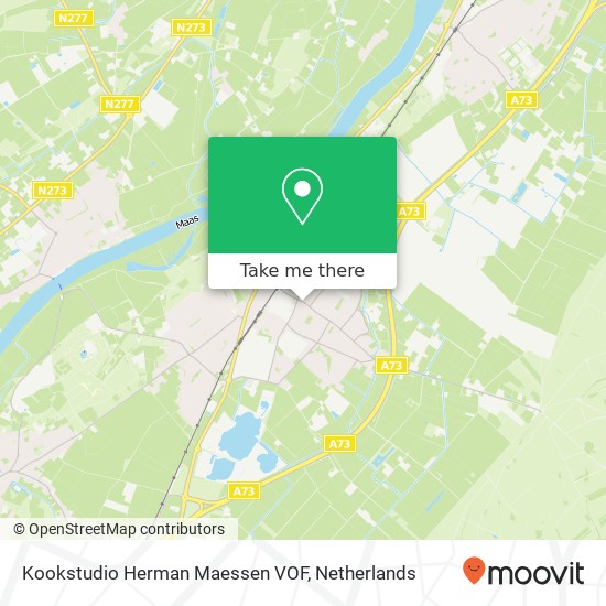 Kookstudio Herman Maessen VOF map