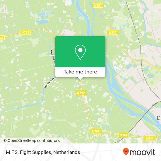 M.F.S. Fight Supplies, Twelloseweg 36 map