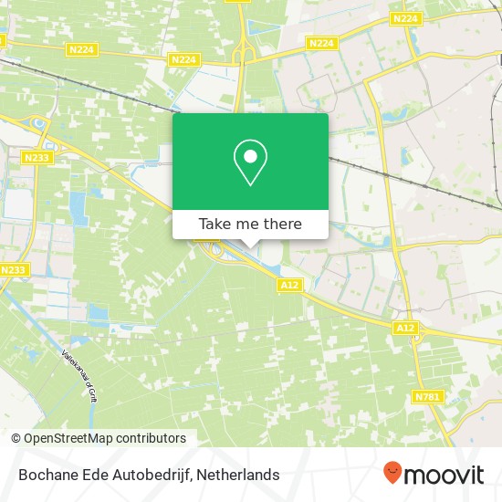 Bochane Ede Autobedrijf map