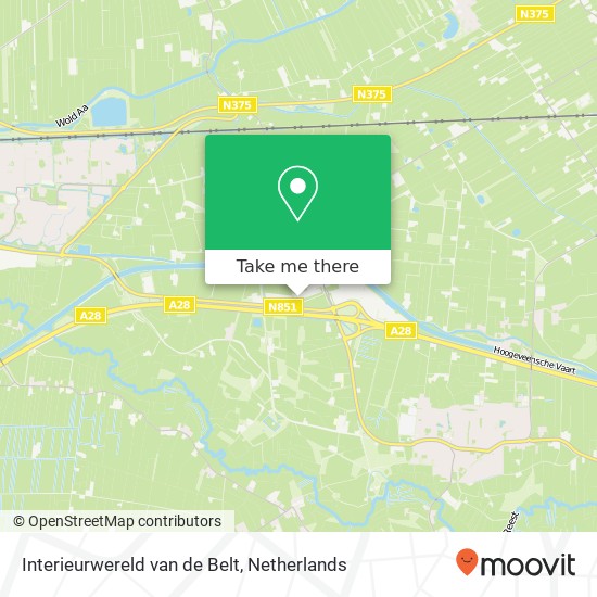 Interieurwereld van de Belt, Kosterweg 9 map