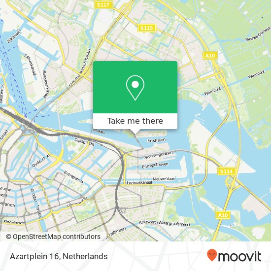 Azartplein 16, Azartplein 16, 1019 PD Amsterdam, Nederland map