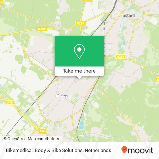 Bikemedical, Body & Bike Solutions, Pastoor Vonckenstraat map