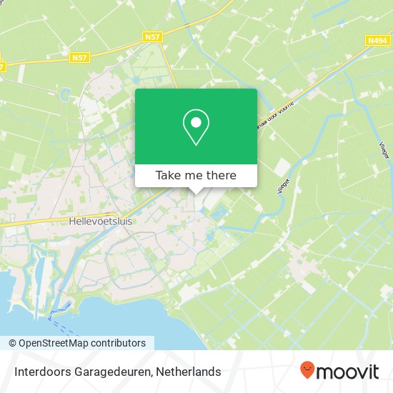 Interdoors Garagedeuren, Van Leeuwenhoekweg 12 map