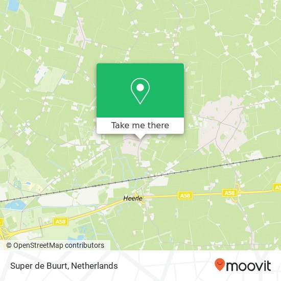 Super de Buurt, Herelsestraat 99 map