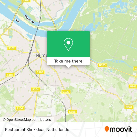 Restaurant Klinkklaar map