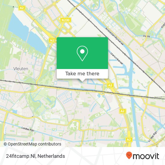 24fitcamp.Nl, Burt Bacharachstraat map