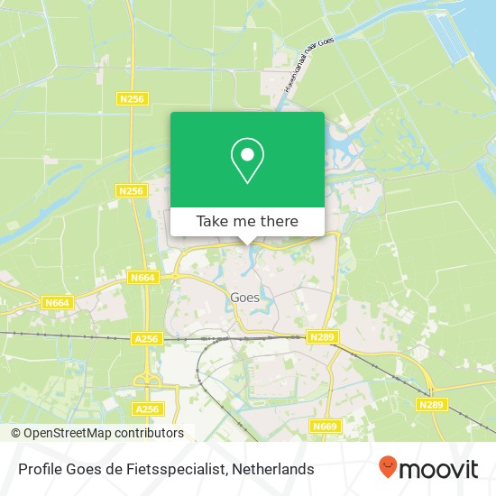 Profile Goes de Fietsspecialist, J. Antonides van de Goeskade map