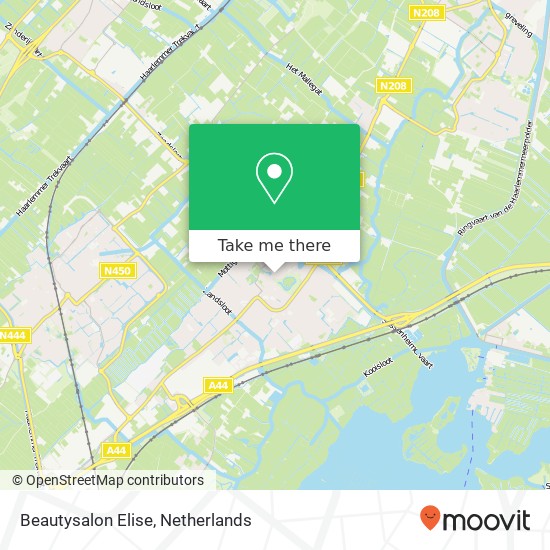 Beautysalon Elise, Hoofdstraat 197A map