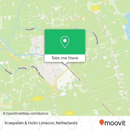 Kraepelien & Holm Limecon, Houtwal 25 map