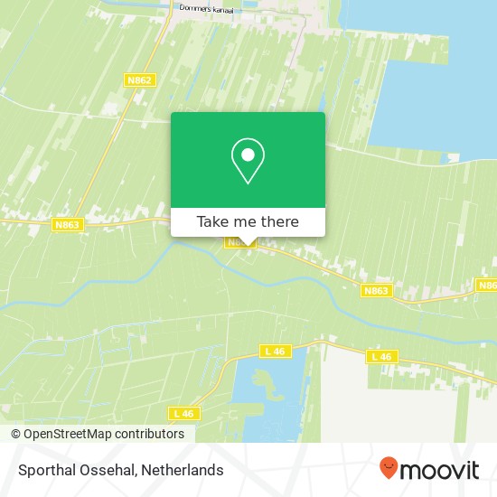Sporthal Ossehal, Europaweg 162 map