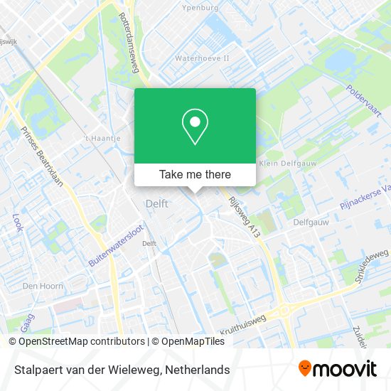 Stalpaert van der Wieleweg map
