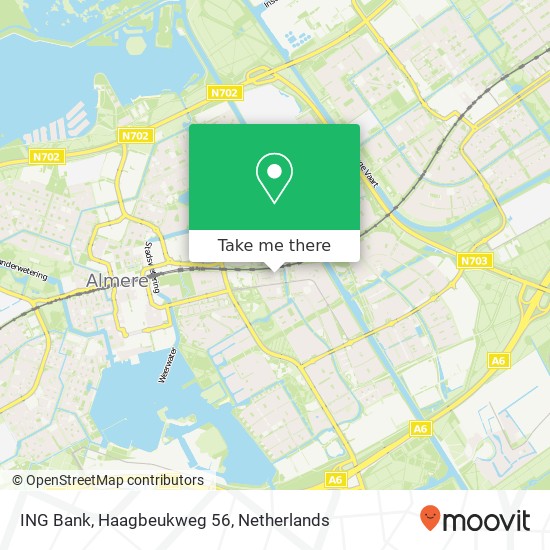 ING Bank, Haagbeukweg 56 map