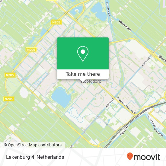 Lakenburg 4, 2135 DL Hoofddorp map