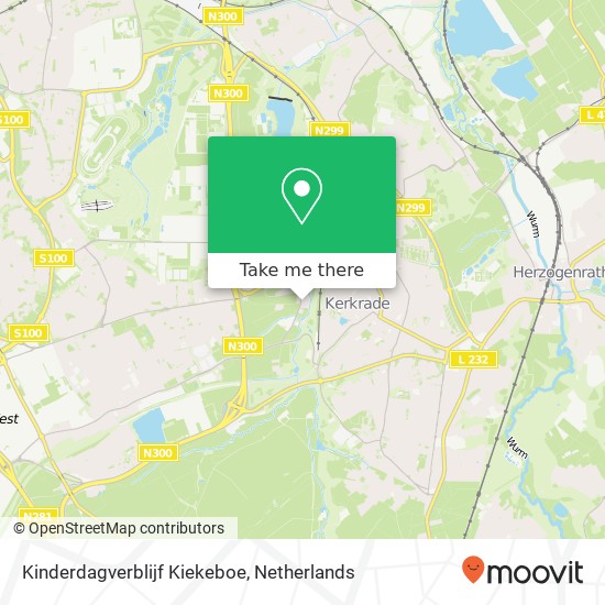 Kinderdagverblijf Kiekeboe, Hammolenweg 9 map