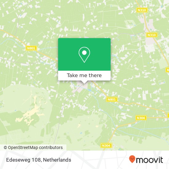 Edeseweg 108, 6733 AH Wekerom map