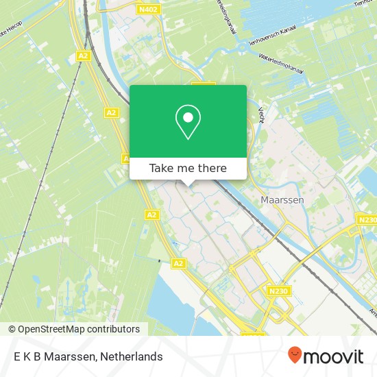 E K B Maarssen map