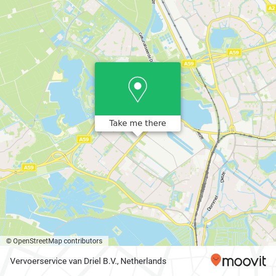 Vervoerservice van Driel B.V. map