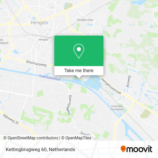 Kettingbrugweg 60 map