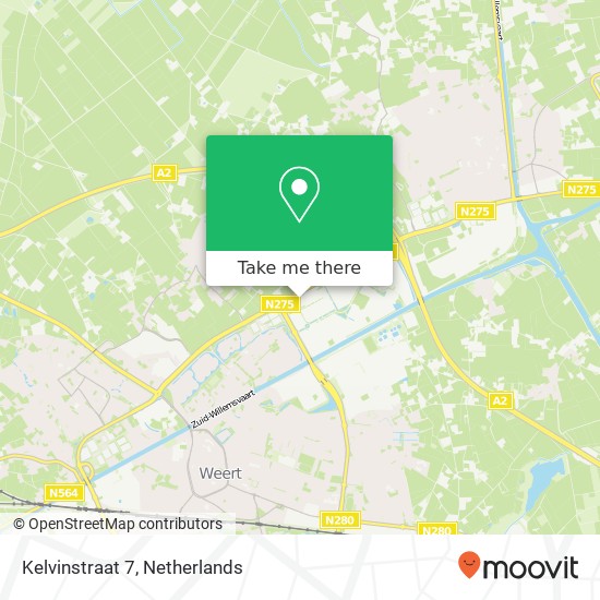 Kelvinstraat 7, Kelvinstraat 7, 6003 DH Weert, Nederland Karte
