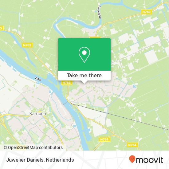 Juwelier Daniels, Markeresplein 7 map