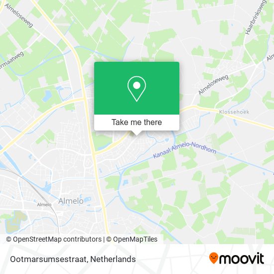 Ootmarsumsestraat map