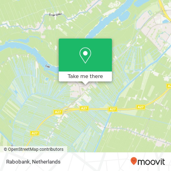 Rabobank, Kortenhoevenseweg 36 map